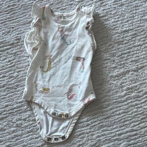 Mermaid Print 0-3M One Piece
